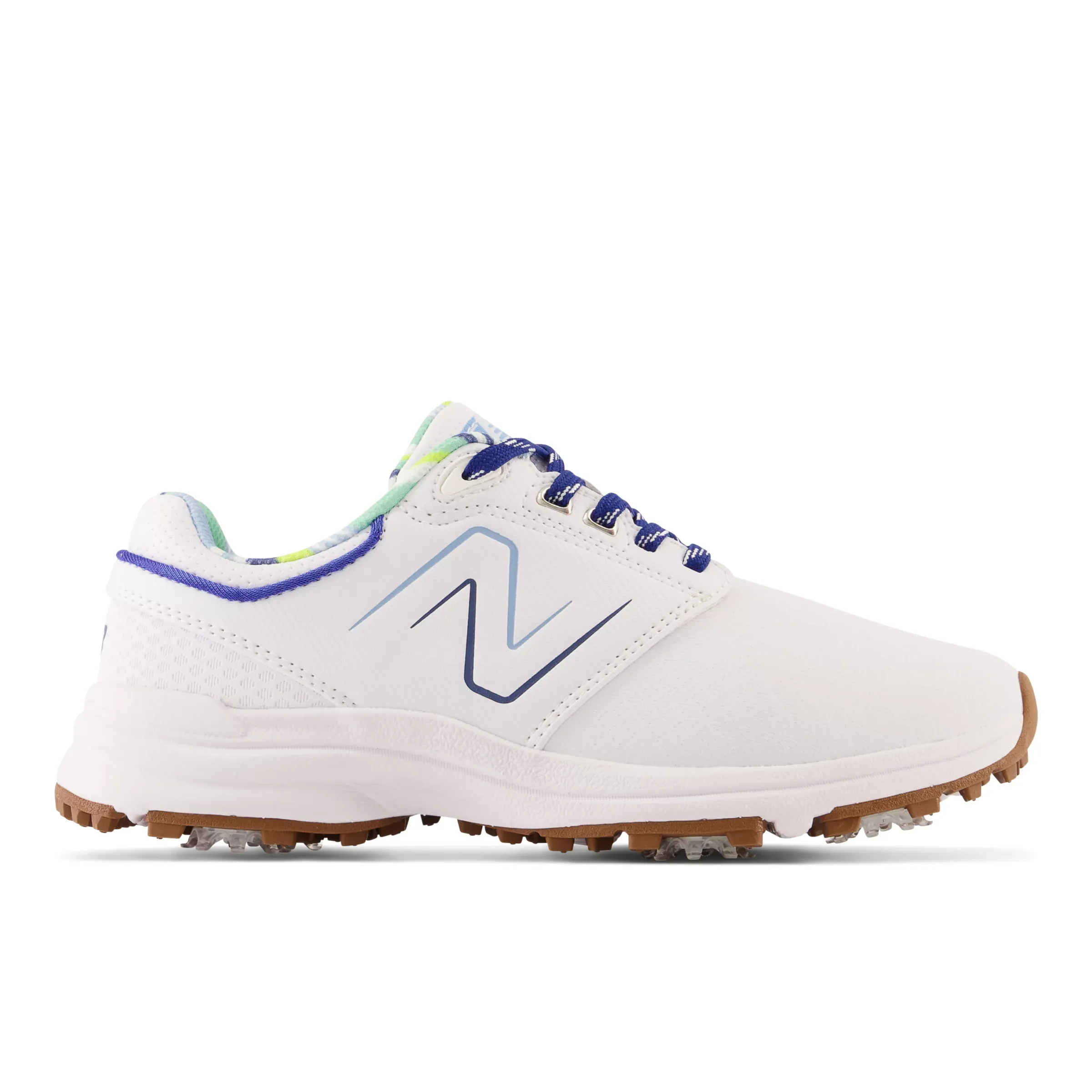 Brighton Golf Shoes - White with Blue